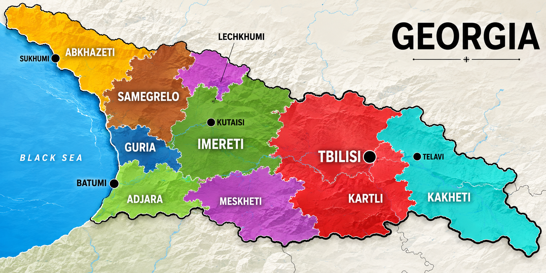 How Georgia's Regions Shape What's in the Glass