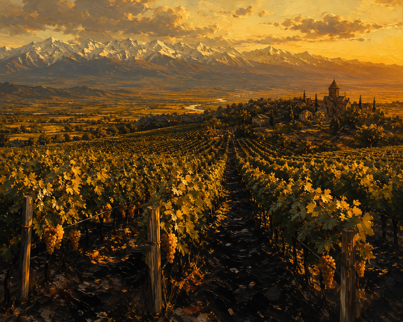 Kakheti vineyard Georgia
